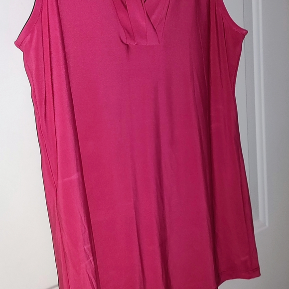 Women's Pink Sleeveless Top - Picture 4 of 5